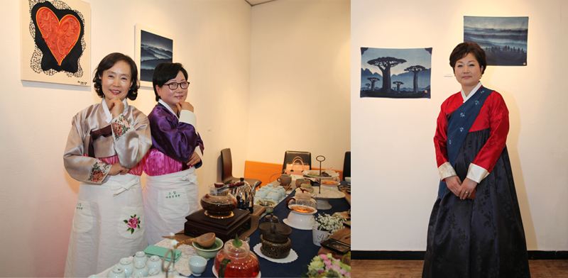 좌-김종덕, 김정란 학우님, 우-김말례 학우님