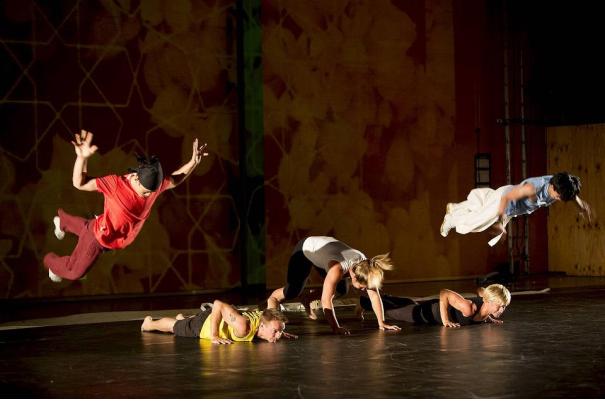 공연 준비하는 모습