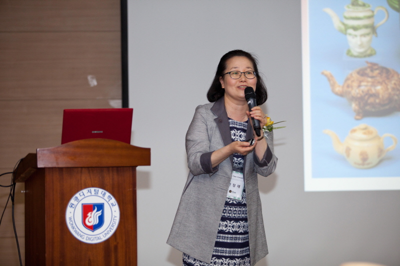 전정애 교수 특강 진행 모습