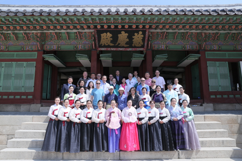 단체 기념 촬영