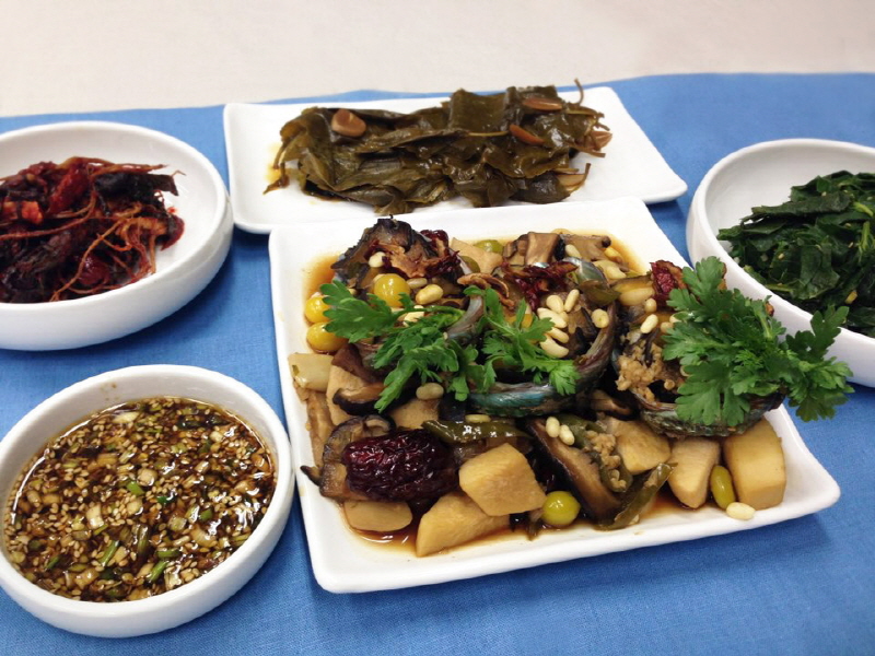 학생들이 만든 봄철 약선 음식들