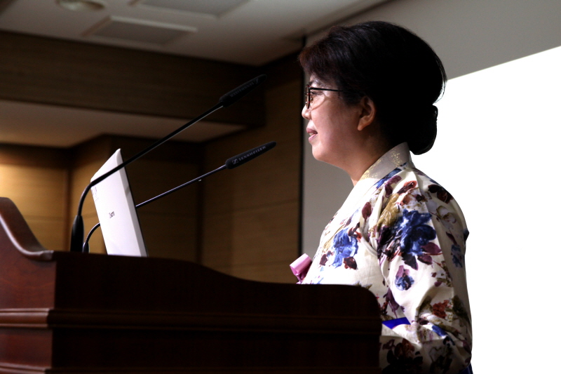 최경희 동문 발표모습