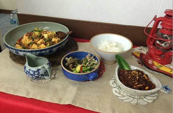 완성된 요리 모습