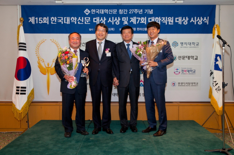 수상 촬영 진행