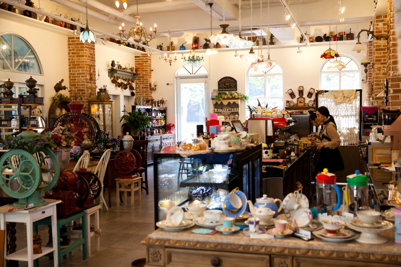 카페 내부 모습