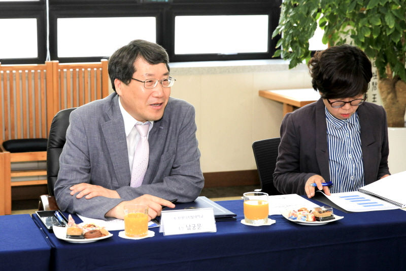 남궁문 총장 인사말 모습