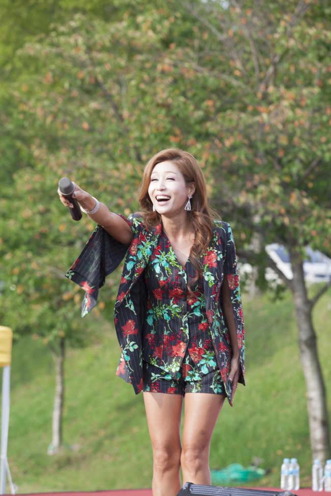 김혜연 씨 무대