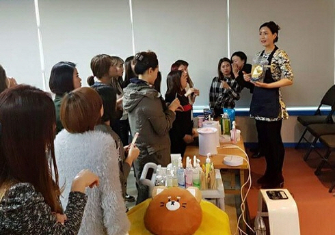 원광디지털대 물광 풀페이스 왁싱 테크닉 무료특강 개최