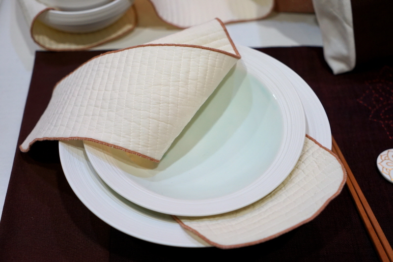 도자기 깨짐을 방지하는 규방공예 작품