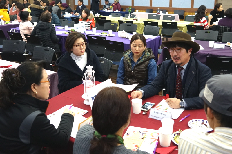 전통공연예술학과 상담 모습