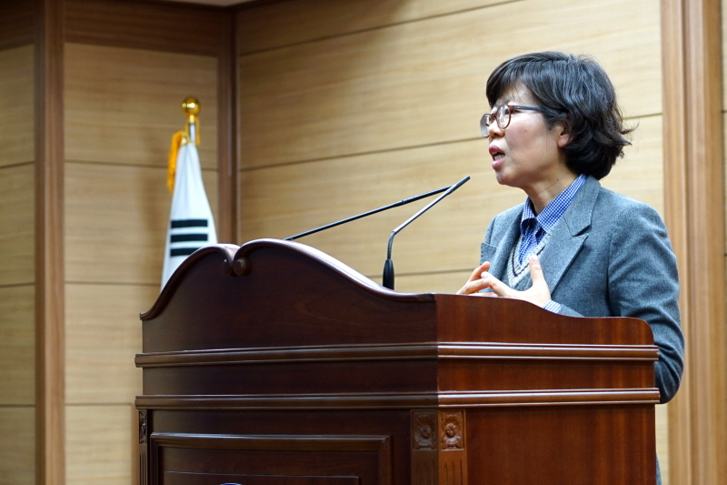 최윤희 입학협력처장 축사