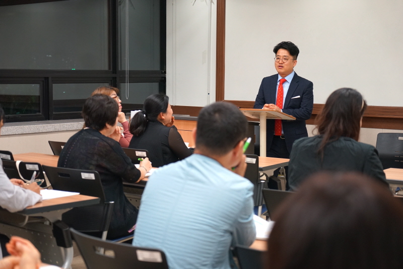 한방건강학과 상담 모습