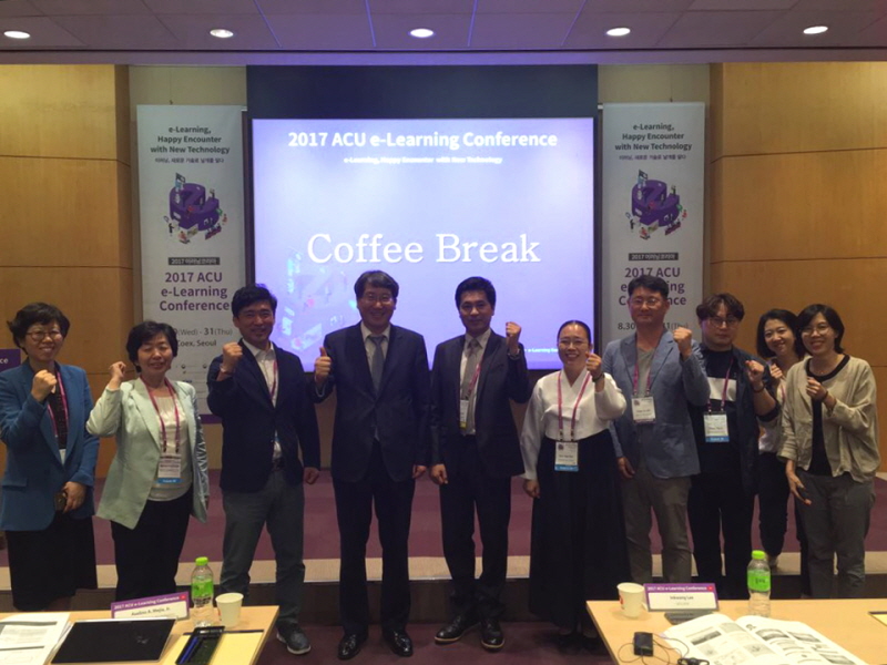 원광디지털대학교 관계자 모습