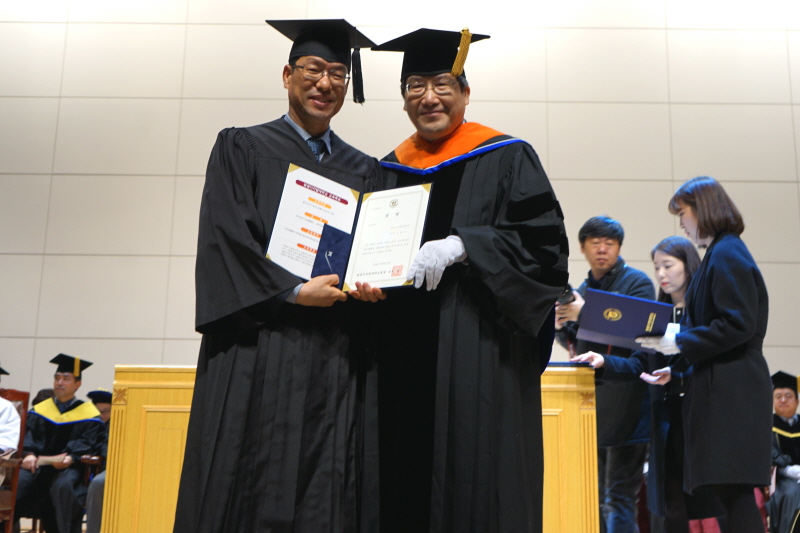 졸업스토리 공모전 우수상 수상 모습