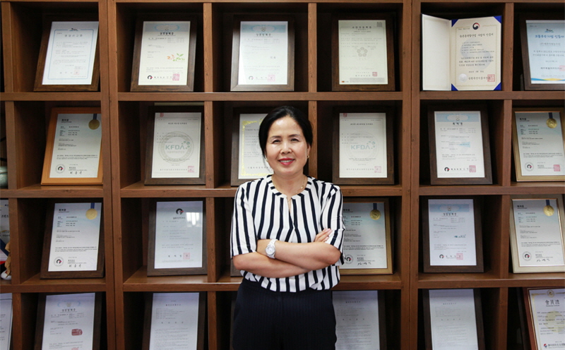 제주 농수산물대표 양경월 대표