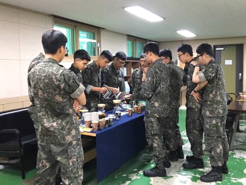 시음회 진행 모습