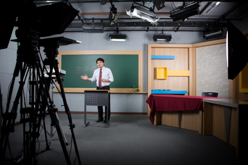 온라인 화상 강의 화면