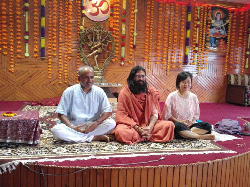 서종순 교수와 미슈라 이사장