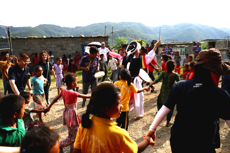 전통공연예술학과 공연 모습