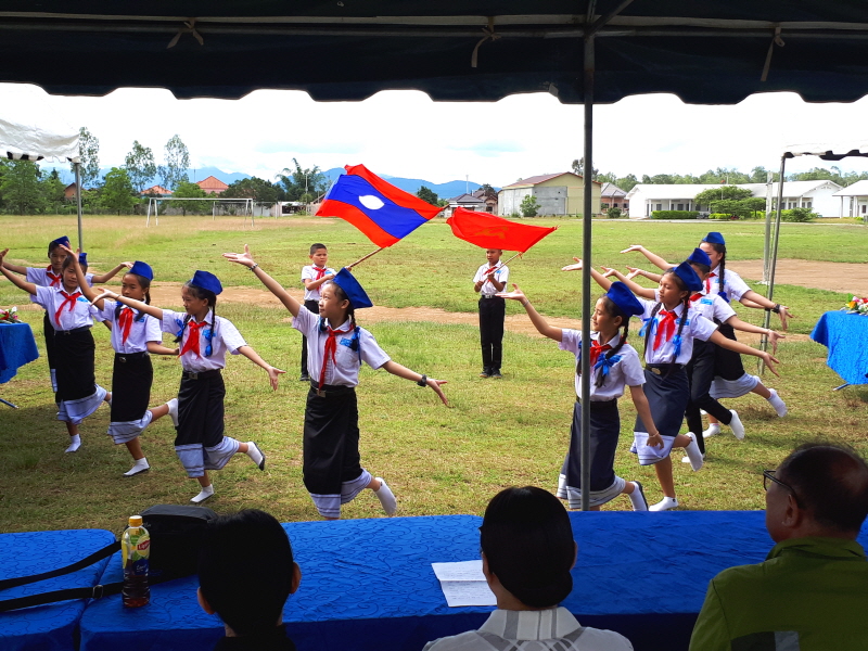 학생들 공연 모습
