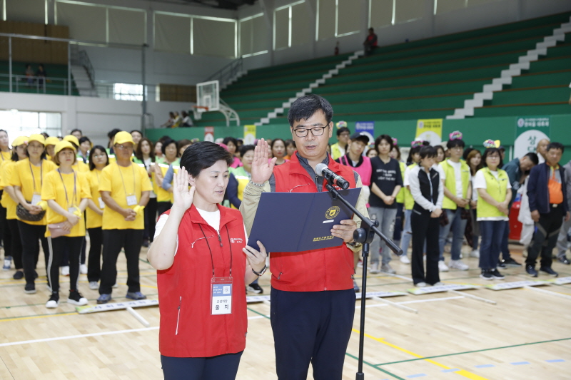 선수대표단 선서