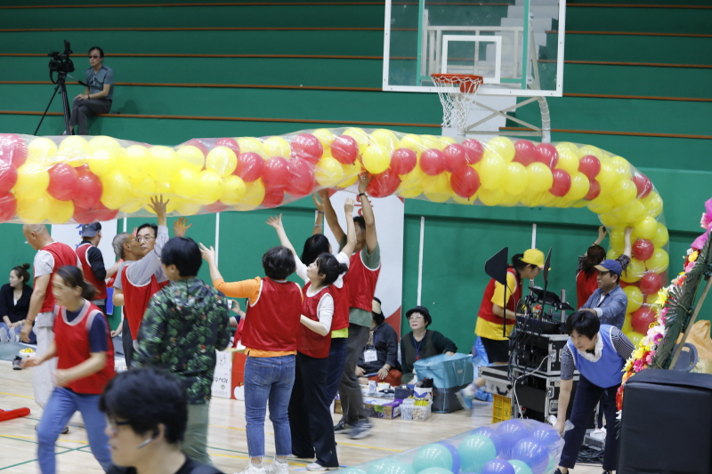 운동회 진행 모습