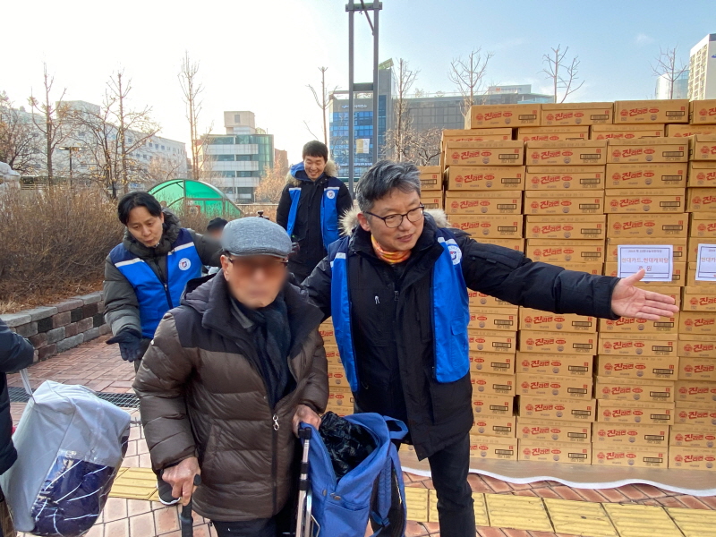 봉사활동 모습5