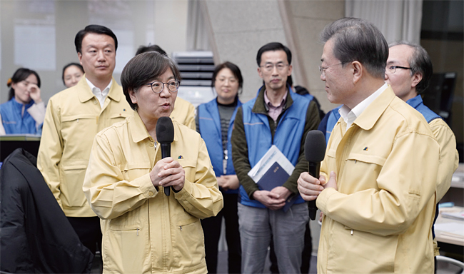 정은경 질병관리본부장